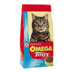 Omega Tasty Salmon, Tuna & Herring Cat Food 10kg